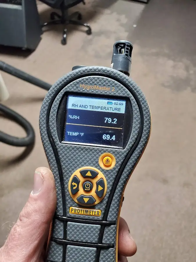 Moisture meter humidity assessment for Mold Remediation & Removal in Healdsburg
